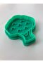 Cute Green Plastic Leaf Tree Cookie Mold - Fun for Kids, Food Safe - 3