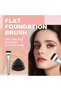 Foundation Brush & 2Pcs Makeup Puff Set Black – Set of 3 for Professional Flawless Skin Makeup - 7