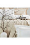 Home Pavia Chenille Bedspread Duvet Cover Set 7 Pieces-Beige - 6