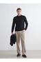 Polo Neck Men's Knitwear Sweater (W5) - 2