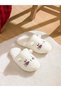 Animal Embroidered Plush Women's House Slippers (W5) - 2