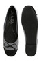 Women Two Tone Ballerinas in Grey and Black - 4
