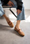 Milan Taba Calf Suede Ballerina Shoes