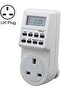 AC 230V Smart Home Plug-in LCD Display Clock Summer Time Function 12/24 Hours Changeable Timer Switc - 5