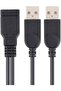 USB Female to 2 USB Male Cable, Length: About 30cm - 2