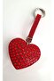 Gift Zircon Stone Red Heart Keychain (12.5 cm) - 2