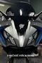 مجموعة ملصقات علوية للمصابيح الأمامية لـ CFMOTO SR250 لا تعيق الإضاءة (يمين ويسار)