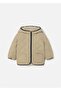 معطف للأطفال الأولاد ذو وجهين باللون البيج 2422 - 3