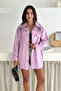 Stone Detailed Shirt Lilac