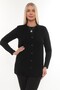 Thick Woolen Winter Knitwear Buttoned Mother Vest with Pockets