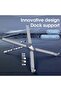 XY-1 5-In-1 Laptop Docking Station Stand Increased Folding Heat Dissipation HUB Bracket - Silver - 6