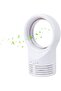 Bladeless Mini Fan Round Desktop Leafless Fan Air Cooling Fan Air Cooler