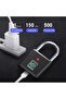 قفل بصمة الإصبع، قفل خزانة، قفل ذكي مقاوم للماء، قفل محمول صغير مع شحن USB - 3