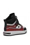 001 Orthopedic Unisex Children's Black/Red High Top Sneaker - 4