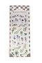 Transparent Color Sticker 7X17 cm - Flower Rose