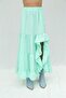 Audrey Frilly Slit Detail Skirt 4037 - 2