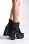 Women's High Heel Shoes 00122020 Black Patent Leather - 4
