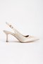 Siera Gold Stone Evening Shoes - 2