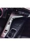 Peugeot 3008 Compatible Gear Shift Surround Piano Black Tpu Protective Set of 2 2024-2026