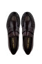 Men's Genuine Leather Brown Loafer Shoes - 5