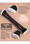4-Piece Double-Ended Makeup Brush Set – Foundation, Contour, Blush & Eyeshadow Brushes – - 6