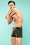 Pack of 2 John Players Classic Cotton Trunks in Dark Green - 4