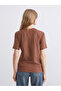 Esvab • Modern & Distinctive Zero Roba Collar Lace Pocket Women's T-Shirt - 5