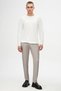 Slim Fit Ekru Rayon Kazak - 3