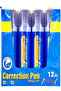 RAHALIFE Correction Pen, 10ml x 12 pcs, Multi-Purpose Quick-Dry with Metal Tip - 2