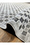 Grace Scandinavian Pattern High Low Knitted Pattern Carpet Rug 96