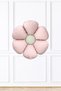 Set of 3 Bohemian Daisy Foil Balloons Retro Cream Coffee Pink Daisy Balloons - 4