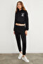 3 Yarn Teddy Bear Embroidered Hooded Jogger Tracksuit Set - 6