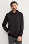 Hooded Kangaroo Pocket Sweatshirt - 4