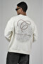 Trend Biz Printed Men's Sweatshirt Crew Neck with Embroidery Detail