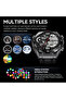 2023 New Luxury Men's Smart Watch HW 5 MAX with 3 Straps - 3