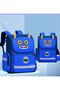 Children's School Bag 41×27×14 cm – Orthopedic Back, Multi-Compartment, Water-Repellent Fabric (Unicorn & Monster)