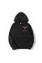 Bon Jovi Printed Cotton Long Sleeve Ribbed 3-Ply Hooded Rock Sweatshirt - 2