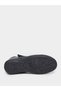 Girls Black Mary Jane Shoes with Floral Detail - 6