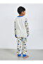 Boys Truck Graphic Print Top and Pyjama Set - 5