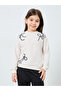Girls Bow Detail Sweatshirt and Joggers Set - 2