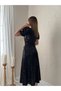 Women's Midi Length Sequin Dress - 4