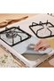 Stove Protector Aluminum Pad Set 5 Pieces