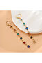 Colorful Stone Women's Earrings - 3