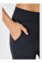 Women's High Waist Double Pockets Transverse Longitudinal Stretch Jogger Leggings Sweatpants - 3