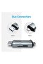 2-in-1 SD Card Reader – 5Gbps, Dual Access, Plug & Play, Space Grey | R1010A - 3