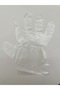 Disposable Gloves XL 100 Pcs | PE Clear | Food, Cooking, Cleaning, BBQ, Hair Dye, (Pack of 10) - 3