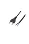 Power cable with switch, USE, N 2K-2/BK, 2m, Black - 3