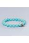 Turquoise Natural Stone Bracelet (8 mm) – Sky Power - 2