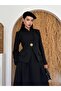 Pocket Detailed Jacket Skirt Set