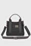 Women's Gray Canvas Tote Bag 232